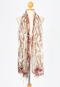 ผ้าพันคอคลุมไหล่ - Pashmina Paisley Shawls Scarf