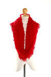 ผ้าพันคอทรงกลมอินฟินิตี้ - Warm Knit Infinity Scarf With Tassels