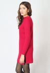 เสื้อสเวตเตอร์ไหมพรม - Cable Knit Turtleneck Pullover Sweater