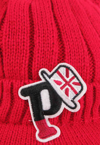 หมวกไหมพรม หมวกแก็ปไหมพรม สำหรับเด็ก - Winter Monster Eyes Visor Knit Hat for Boys and Girls