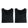 เสื้อลองจอห์นฮีทเท็คคอกลม (2ชิ้น) - Round Neck Thermal Winter Heattech Long Johns T-shirt