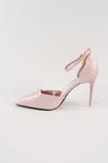 รองเท้าส้นสูงพร้อมสายรัดข้อเท้า  - Modern Ankle Strap High Heels Pumps Shoes