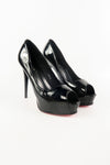 รองเท้าคัตชูเปิดหัว  - Glitter Open Toe Platform Pump Shoes