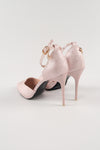 รองเท้าส้นสูงพร้อมสายรัดข้อเท้า  - Modern Ankle Strap High Heels Pumps Shoes