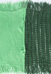ผ้าพันคอไหมพรมทรงอินฟินิตี้ทูโทน - Warm Knit Infinity Scarf With Tassels