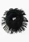 ผ้าพันคอทรงอินฟินิตี้ - Warm Knit Infinity Scarf With Tassels