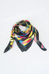 ผ้าพันคอซาตินแบบสี่เหลี่ยม - Satin Square Silk Scarf