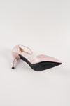 รองเท้าส้นสูงพร้อมสายรัดข้อเท้า - Modern Ankle Strap High Heels Pumps Shoes
