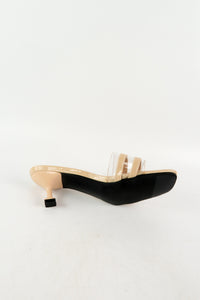 รองเท้าส้นเตี้ย   - Fashion Casual Polished Strap Sandal