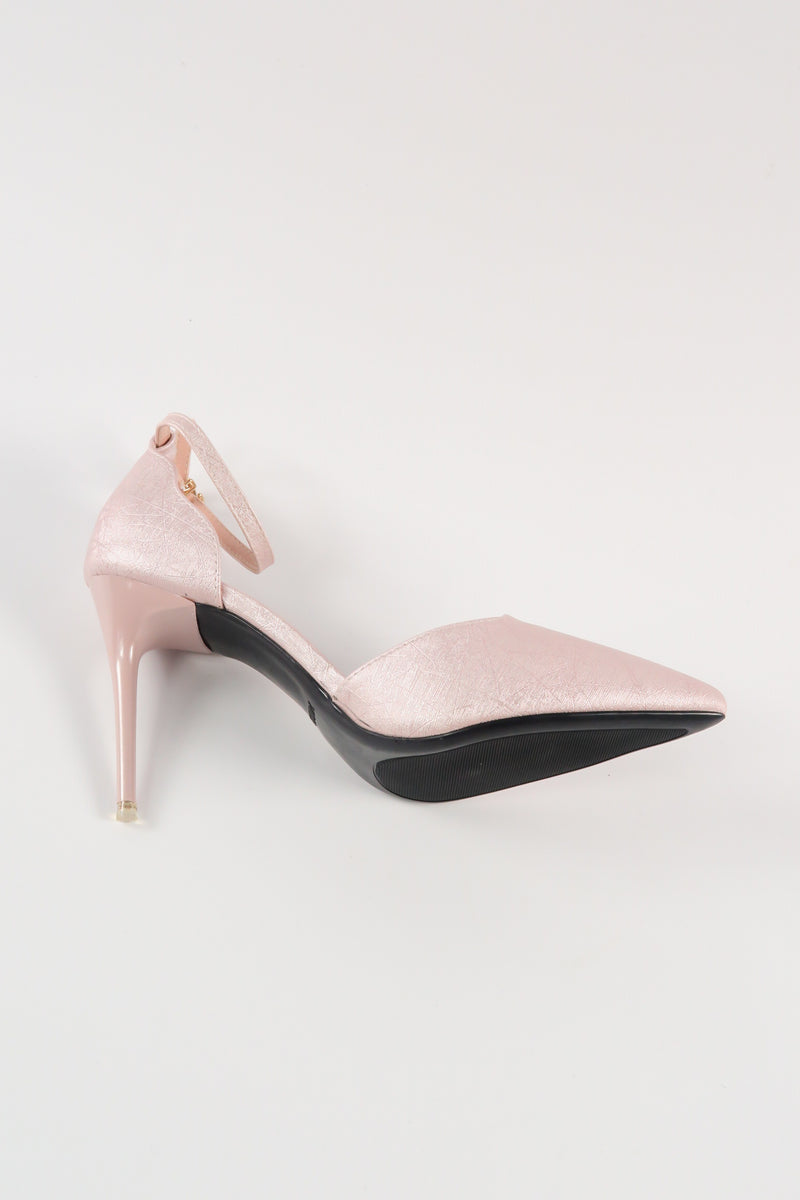 รองเท้าส้นสูงพร้อมสายรัดข้อเท้า  - Modern Ankle Strap High Heels Pumps Shoes