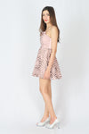 เดรสสั้นสายเดี่ยวงานพร็อม - Spagetthi Strap Short Prom Mini Dress