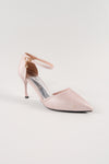 รองเท้าส้นสูงพร้อมสายรัดข้อเท้า - Modern Ankle Strap High Heels Pumps Shoes