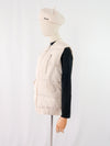 เสื้อโค้ทดาวน์แขนกุดสำหรับกันหนาว   - Sleeveless Long Zipper Waistcoat