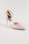 รองเท้าส้นสูงพร้อมสายรัดข้อเท้า  - Modern Ankle Strap High Heels Pumps Shoes