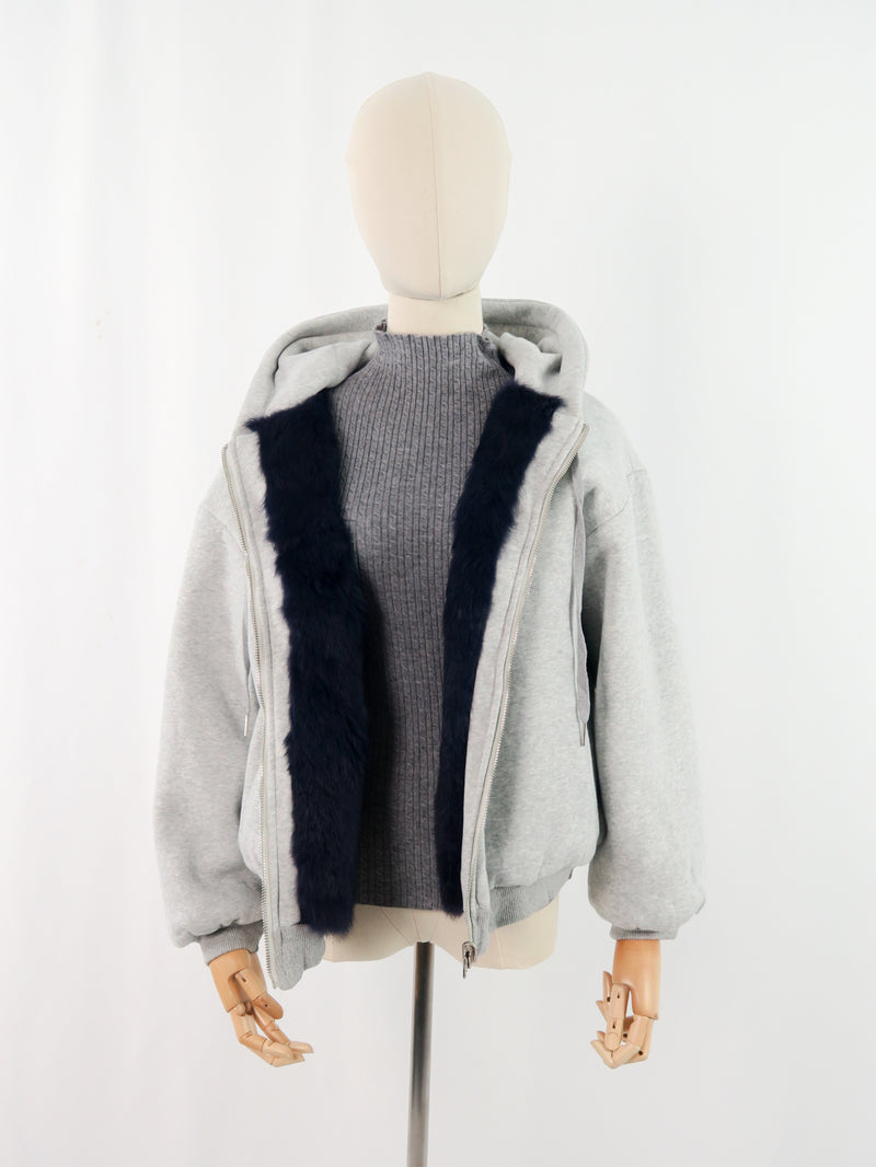 เสื้อแจ็คเก็ตกันหนาวแบบหนา  - Wool Thick Sweater Jacket