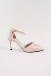 รองเท้าส้นสูงพร้อมสายรัดข้อเท้า - Modern Ankle Strap High Heels Pumps Shoes