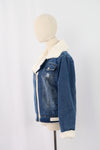 เสื้อแจ๊คเก๊ตยีนส์บุขน - Regular Denim Jacket