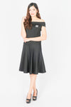 ชุดเดรส Off-Shoulder Fit & Flare - Love Off The Shoulder Fit & Flare Dress