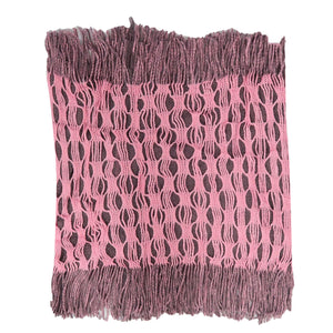 ผ้าพันคอทรงกลมอินฟินิตี้ - Warm Knit Infinity Scarf With Tassels