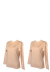 เสื้อแขนยาวลองจอนห์นฮีทเท็คกันหนาว (2 ชิ้น)  - 2 Pieces Turtleneck  Heattech Long Johns T-Shirt NO.L013-T