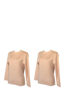 เสื้อแขนยาวลองจอนห์นฮีทเท็คกันหนาว (2 ชิ้น)  - 2 Pieces Turtleneck  Heattech Long Johns T-Shirt NO.L013-T