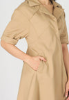 เสื้อโค้ทกันหนาว - Elegant Long Trench Coat Jacket with Rope
