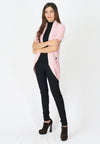 เสื้อคลุมไหมพรม -  Open Front Cable Knit Cardigan