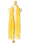 ผ้าพันคอซิลค์ - Reindeer Tassel Silk Shawl Scarf