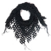 ผ้าพันคอคลุมไหล่ - Double-layer Triangle Scarf - Square Ladies