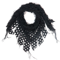 ผ้าพันคอคลุมไหล่ - Double-layer Triangle Scarf - Square Ladies