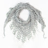 ผ้าพันคอคลุมไหล่ - Double-Layer Triangle Scarf