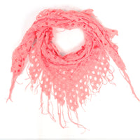 ผ้าพันคอคลุมไหล่ - Double-Layer Triangle Scarf
