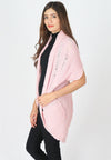 เสื้อคลุมไหมพรม -  Open Front Cable Knit Cardigan