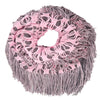ผ้าพันคอทรงกลมอินฟินิตี้ - Warm Knit Infinity Scarf With Tassels