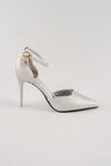 รองเท้าส้นสูงพร้อมสายรัดข้อเท้า  - Modern Ankle Strap High Heels Pumps Shoes