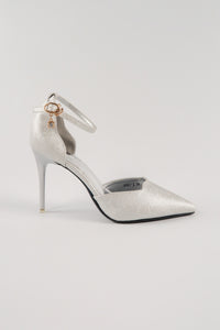 รองเท้าส้นสูงพร้อมสายรัดข้อเท้า  - Modern Ankle Strap High Heels Pumps Shoes