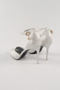 รองเท้าส้นสูงพร้อมสายรัดข้อเท้า  - Modern Ankle Strap High Heels Pumps Shoes