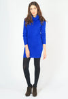 เสื้อไหมพรมคอเต่าทรงยาว No.8742- Basic Slim Turtleneck Long Sweater
