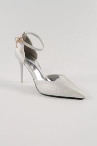 รองเท้าส้นสูงพร้อมสายรัดข้อเท้า  - Modern Ankle Strap High Heels Pumps Shoes