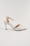 รองเท้าส้นสูงพร้อมสายรัดข้อเท้า - Modern Ankle Strap High Heels Pumps Shoes