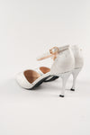 รองเท้าส้นสูงพร้อมสายรัดข้อเท้า - Modern Ankle Strap High Heels Pumps Shoes