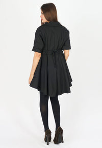เสื้อโค้ทกันหนาว - Elegant Long Trench Coat Jacket with Rope