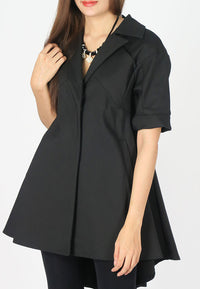 เสื้อโค้ทกันหนาว - Elegant Long Trench Coat Jacket with Rope