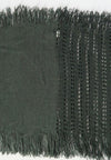 ผ้าพันคอไหมพรมทรงอินฟินิตี้ทูโทน - Warm Knit Infinity Scarf With Tassels