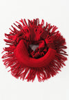 ผ้าพันคอทรงอินฟินิตี้ - Warm Knit Infinity Scarf With Tassels