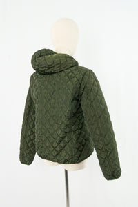 เสื้อแจ็คเก็ตดาวน์กันหนาว - Slim Fit Hooded Down Jacket