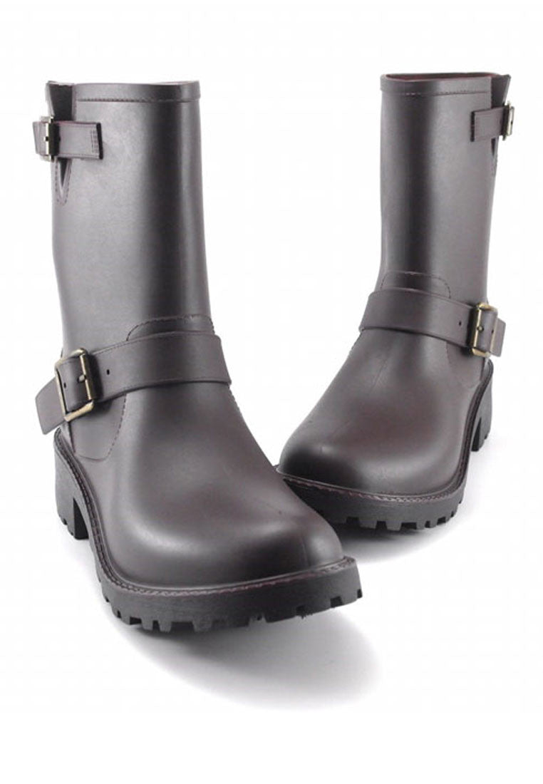 รองเท้าบูทกันหนาว กันหิมะ กันน้ำ - Mid Calf Waterproof Rainboots