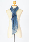 ผ้าพันคอปักลายผสมลายถัก - Shawl Lace Embroidered Scarf