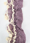 ผ้าพันคอแต่งพู่ลูกไม้ - Tassel Leafy Lace Scarf