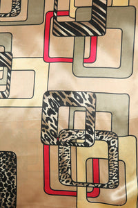 ผ้าพันคอซาตินแบบสี่เหลี่ยม - Satin Square Silk Scarf